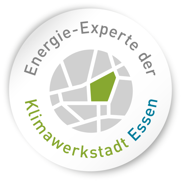 Logo der Initiative "Energie-Experte Klimawerkstatt Essen"